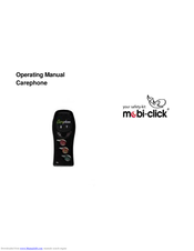 Mobi-click Carephone Operating Manual