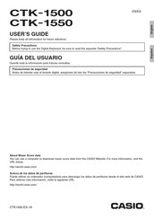 Casio CTK-1500 User Manual