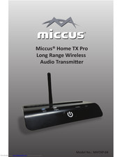 Miccus MHTXP-04 User Manual