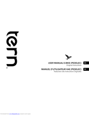 Tern PEDELEC User Manual