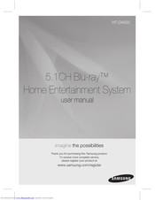 Samsung HT-D4500 User Manual