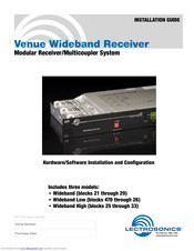 Lectronics Wideband Installation Manual