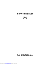 Lg F1 Service Manual