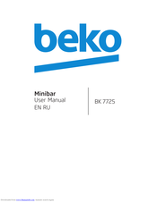 Beko BK 7725 User Manual
