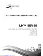 AUSTRALIAN MONITOR MYMDABCD Installation And Operation Manual