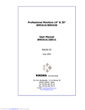 KROMA BM5414 User Manual
