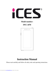 iCES IWC-1870 Instruction Manual
