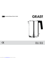 Graef WK 85 Instruction Manual