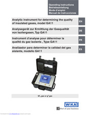 WIKA GA11 Operating Instructions Manual