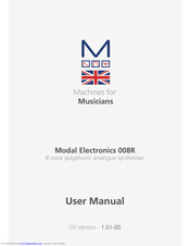 Modal 008R User Manual