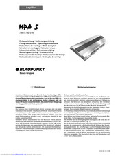 Blaupunkt MPA 5 Operating Instructions Manual