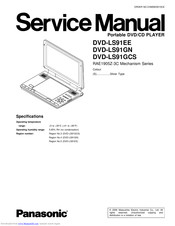 Panasonic DVD-LS91GCS Service Manual