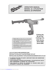 Milwaukee 6560 Series Operator's Manual