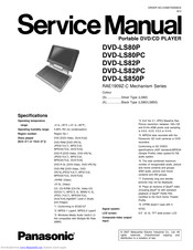 Panasonic DVD-LS850P Service Manual