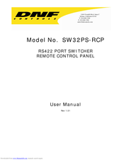 DNF Controls SW32PS-RCP User Manual