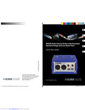 Klark Teknik DN200 Quick Start Manual