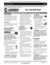 Campbell Hausfeld TL053589 Operating Instructions Manual