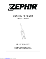 Zephir ZHV170 Instruction Manual