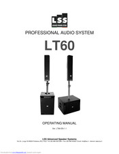 Lss Lt60 Operating Manual