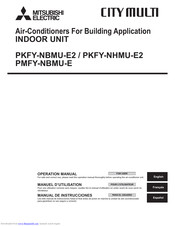 Mitsubishi PKFY-NHMU-E2 Operation Manual