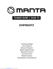 Manta DVBT06SXT2 User Manual
