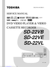 Toshiba SD-22VB Service Manual