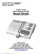 Rescue Alert RA400 User Manual