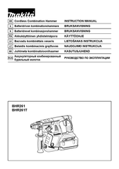 Makita BHR261 Instruction Manual