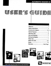 Maytag LAT9390 User Manual