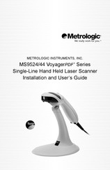 Metrologic MS 9524 Voyager PDF Barcode Scanner MS9524 USB Bar Code Reader MS9520 