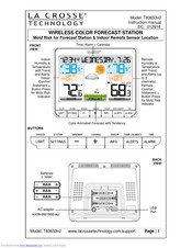 La Crosse Technology T83653v2 Instruction Manual