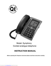 Qualitel Symphony Instruction Manual