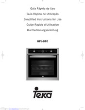 Духовой шкаф teka hkl 870