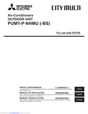 Mitsubishi PUMY-P NHMU-BS Installation Manual