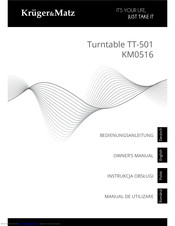 Kruger&Matz KM0516 Owner's Manual