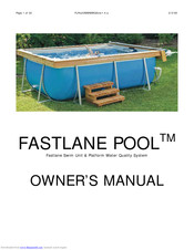 Endless Pools FastLane Owner's Manual