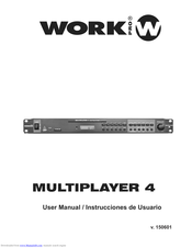 Work Pro MULTIPLAYER 4 User Manual