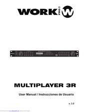 Work Pro MULTIPLAYER 3R User Manual