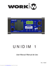 Work Pro UNIDIM 1 User Manual