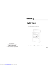 Work Pro WAP 505 User Manual