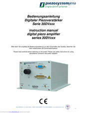 piezosystemjena 30DV50 Instruction Manual
