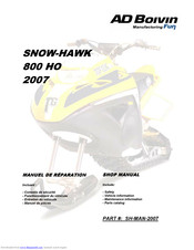 AD Boivin SH-MAN-2007 Shop Manual