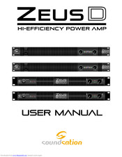 Sound Sation Zeus D User Manual