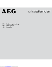 AEG ultrasilencer User Manual