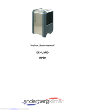 ANDERBERG KLIMA HP50 Instruction Manual