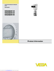 Vega VEGABAR 64 Product Information