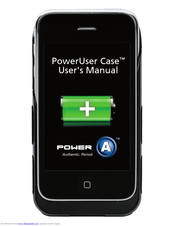 Power A poweruser case User Manual
