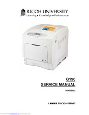 Ricoh G190 Service Manual