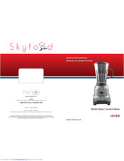 SKYFOOD LIS-1,5-N Instruction Manual