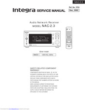 Integra NAC-2.3 Service Manual
